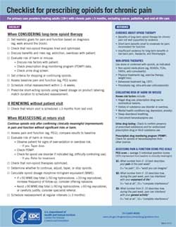 cdc checklist for prescribing opiods